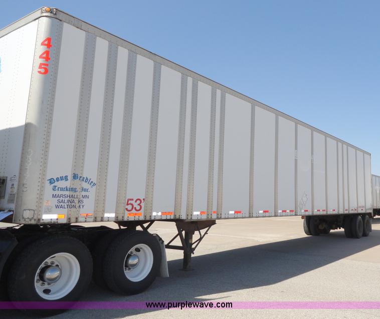 image for item C5053 2000 Wabash 53' dry van trailer