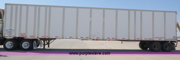 image for item C5053 2000 Wabash 53' dry van trailer