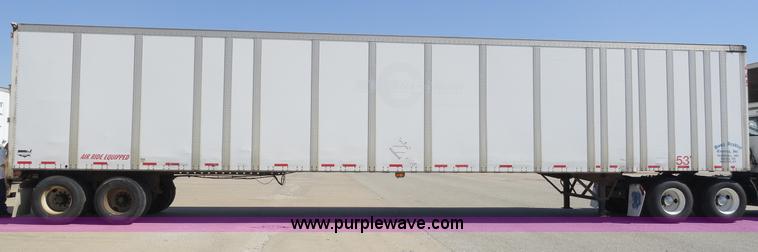 image for item C5053 2000 Wabash 53' dry van trailer