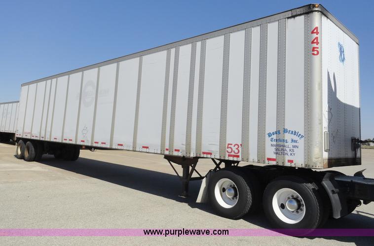 image for item C5053 2000 Wabash 53' dry van trailer