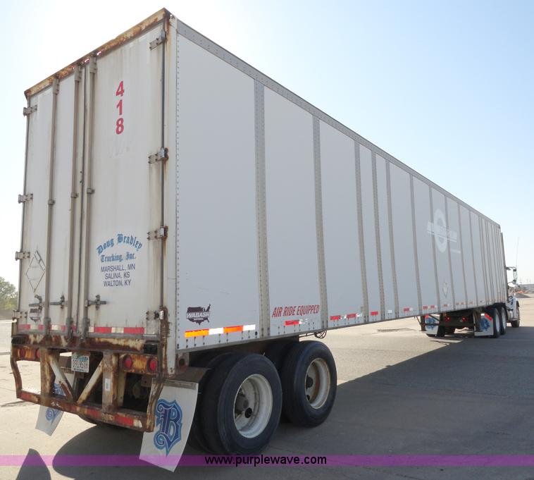 image for item C5054 2000 Wabash 53' van trailer