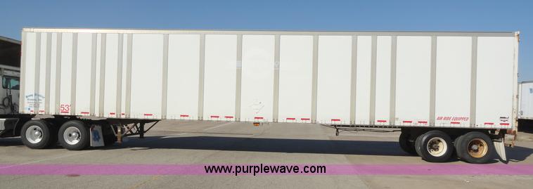 image for item C5054 2000 Wabash 53' van trailer