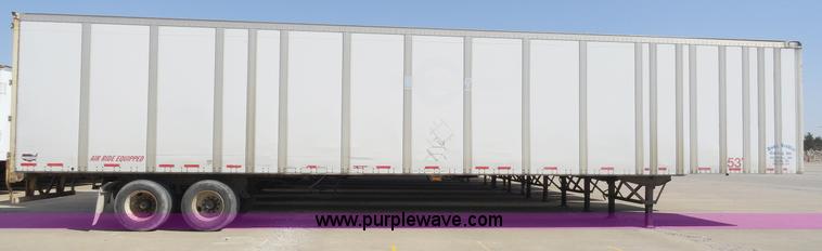 image for item C5055 2000 Wabash 53' dry van trailer