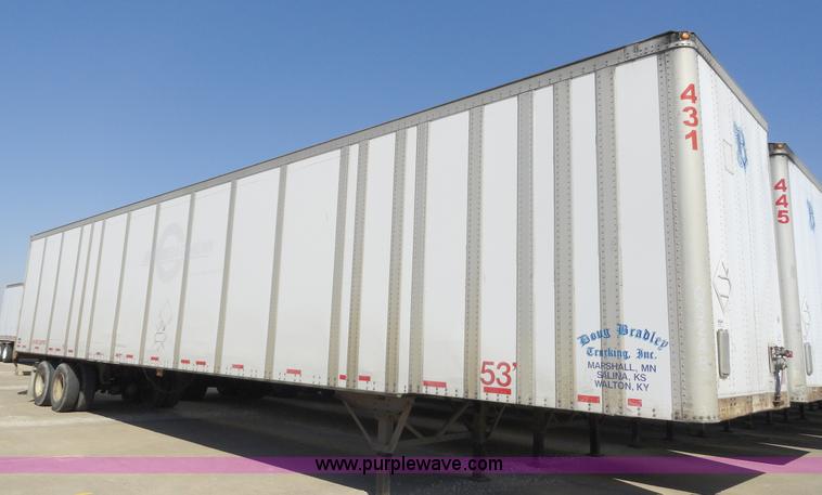 image for item C5055 2000 Wabash 53' dry van trailer