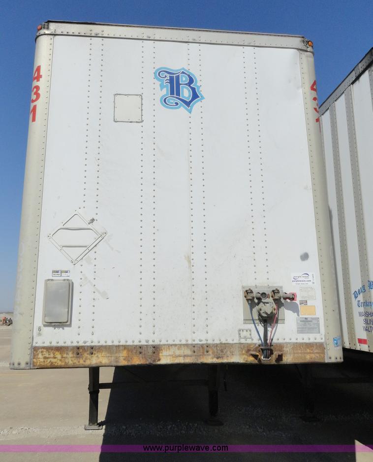 image for item C5055 2000 Wabash 53' dry van trailer