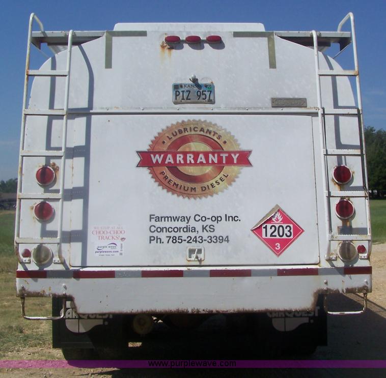 image for item D8504 1987 Freightliner FLC-64T fuel tanker truck