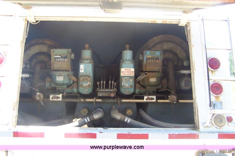 image for item D8504 1987 Freightliner FLC-64T fuel tanker truck