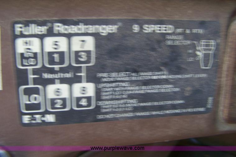 image for item D8504 1987 Freightliner FLC-64T fuel tanker truck