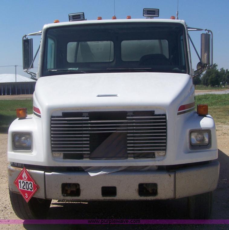 image for item D8505 1995 Freightliner FL70 fuel tanker truck