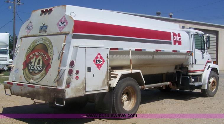 image for item D8505 1995 Freightliner FL70 fuel tanker truck