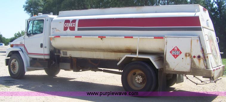 image for item D8505 1995 Freightliner FL70 fuel tanker truck