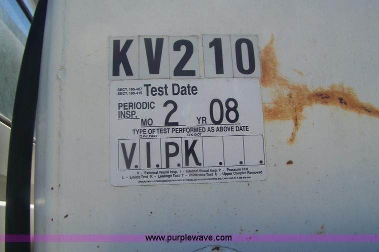 image for item D8505 1995 Freightliner FL70 fuel tanker truck