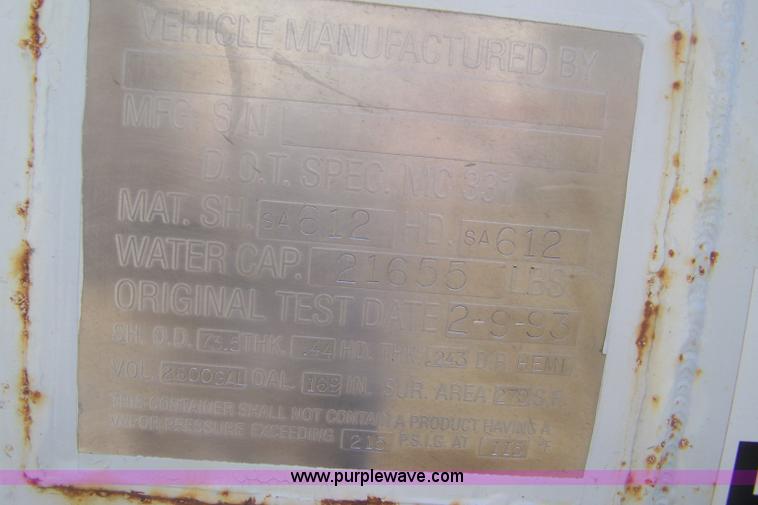 image for item D8506 1993 Chevrolet Kodiak propane truck