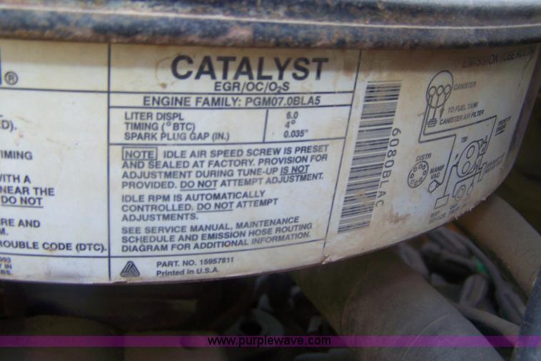 image for item D8506 1993 Chevrolet Kodiak propane truck