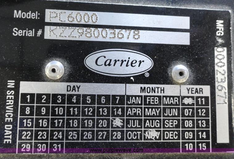 image for item F9381 Carrier APU unit