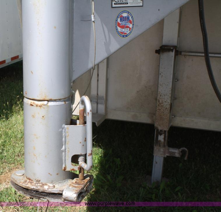 image for item A2375 2004 Norstar Cimarron three horse slant trailer