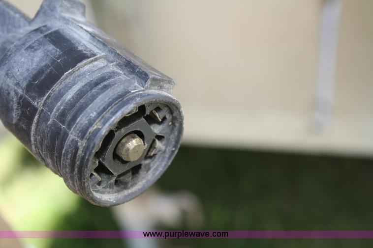 image for item A2375 2004 Norstar Cimarron three horse slant trailer