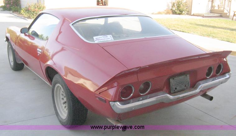 image for item A4391 1972 Chevrolet Camaro