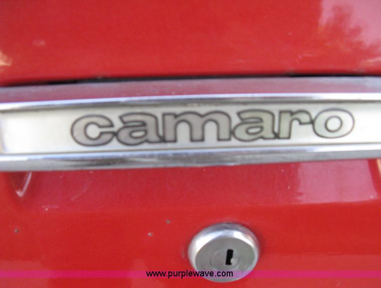 image for item A4391 1972 Chevrolet Camaro