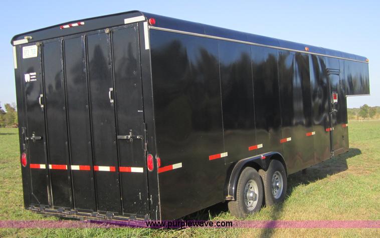 image for item C5019 2008 W-W 32' enclosed cargo trailer