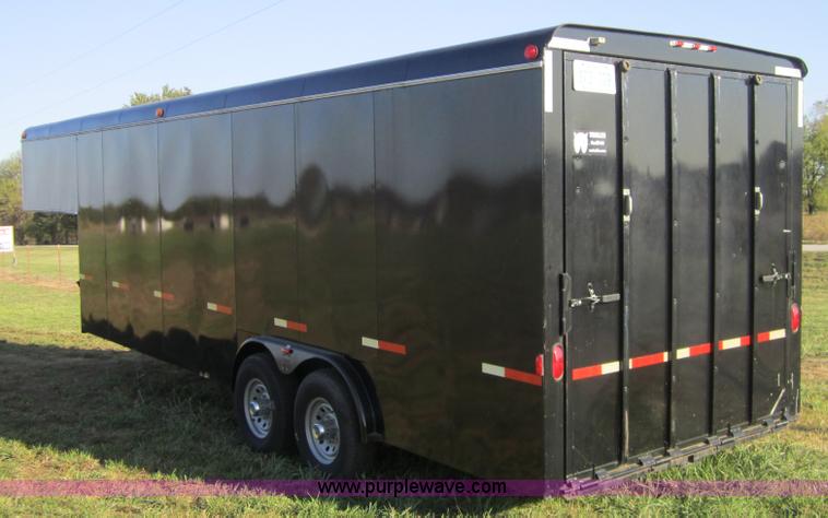 image for item C5019 2008 W-W 32' enclosed cargo trailer