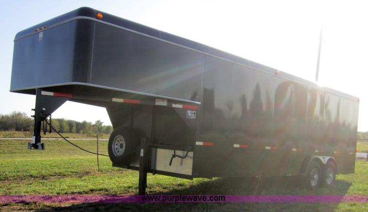 image for item C5019 2008 W-W 32' enclosed cargo trailer