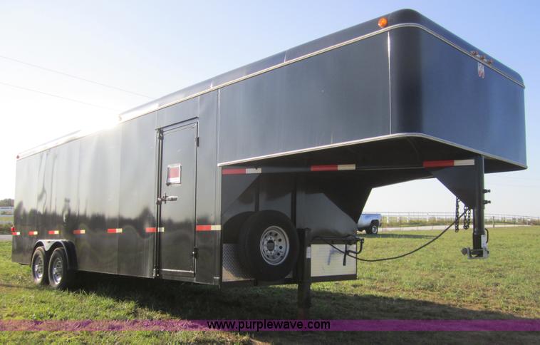 image for item C5019 2008 W-W 32' enclosed cargo trailer
