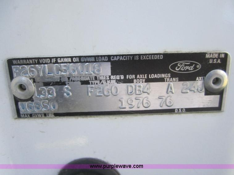 image for item C5038 1976 Ford Hi Boy pickup truck