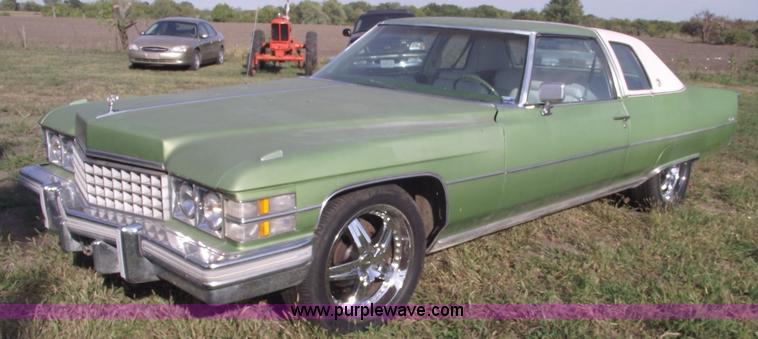 image for item C5562 1974 Cadillac Coupe DeVille