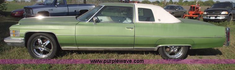 image for item C5562 1974 Cadillac Coupe DeVille