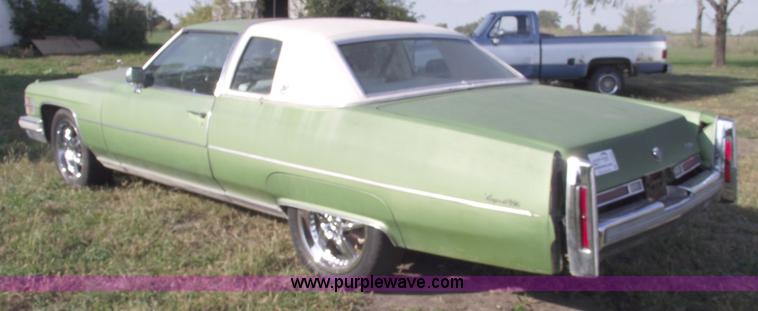 image for item C5562 1974 Cadillac Coupe DeVille