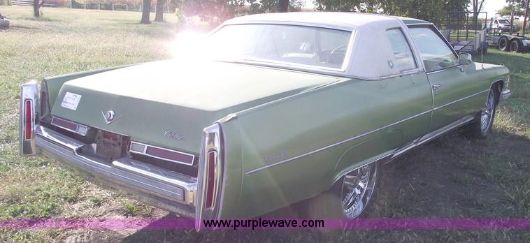 image for item C5562 1974 Cadillac Coupe DeVille