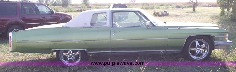 image for item C5562 1974 Cadillac Coupe DeVille