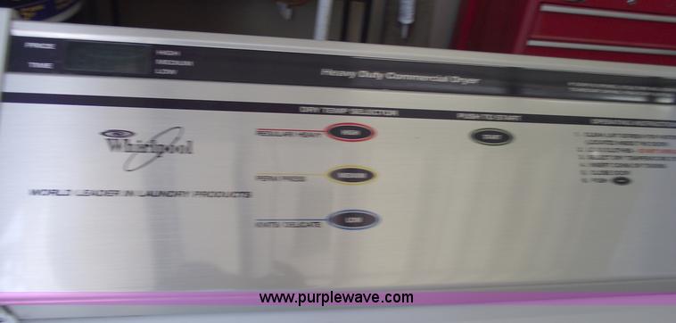 image for item C5623 Whirlpool commercial coin operated washer and dryer