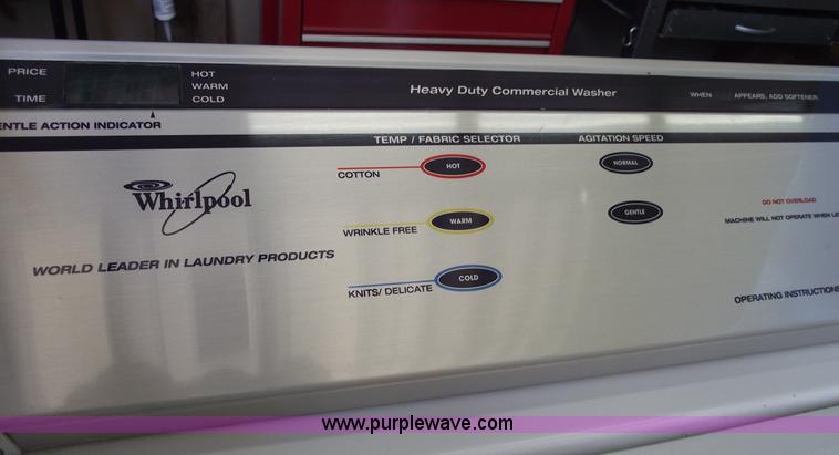 image for item C5623 Whirlpool commercial coin operated washer and dryer