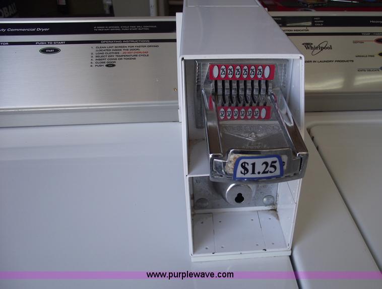 image for item C5623 Whirlpool commercial coin operated washer and dryer