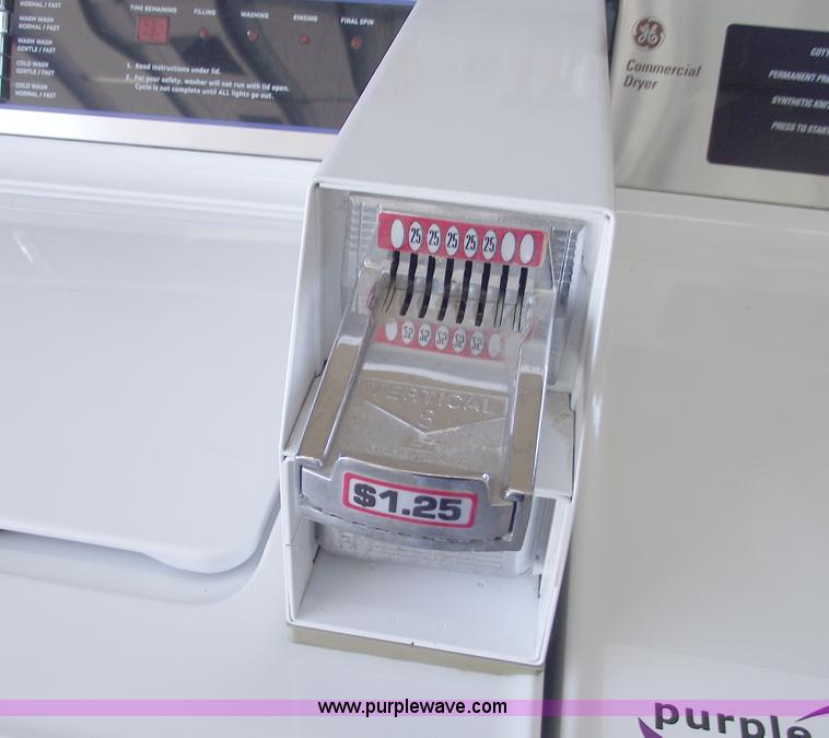 image for item C5624 GE commercial coin operated washer and dryer