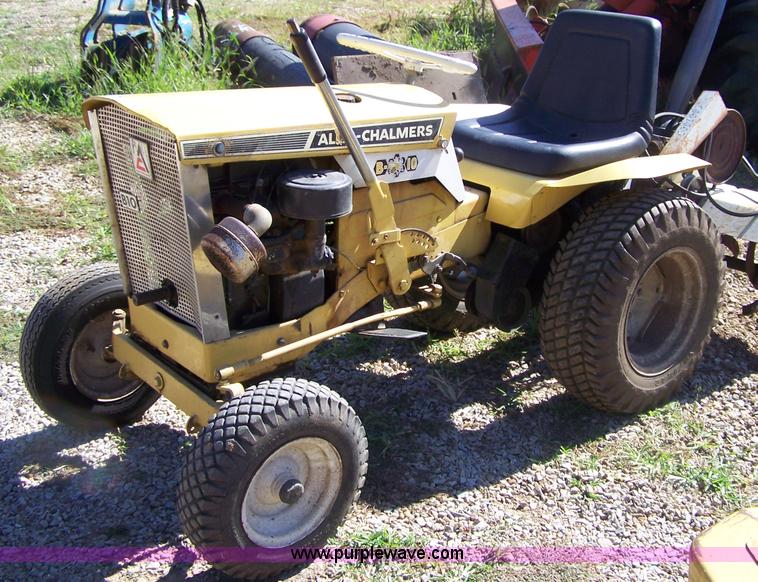 image for item E9312 Allis Chalmers B10 lawn tractor