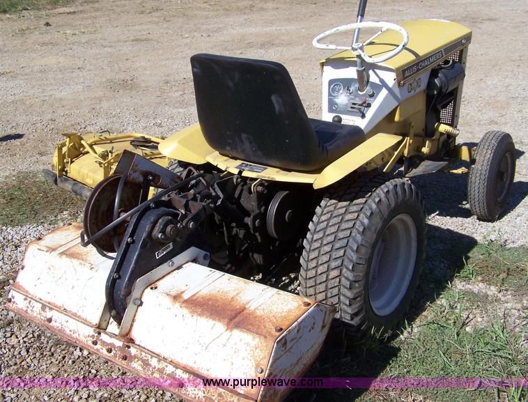 image for item E9312 Allis Chalmers B10 lawn tractor