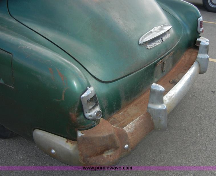 image for item F9268 1951 Chevrolet two door sedan
