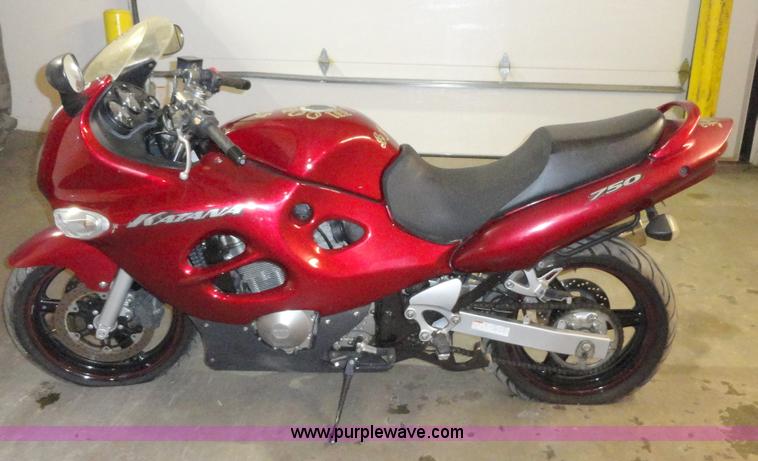 image for item F9417 2006 Suzuki Katana 750 motorcycle