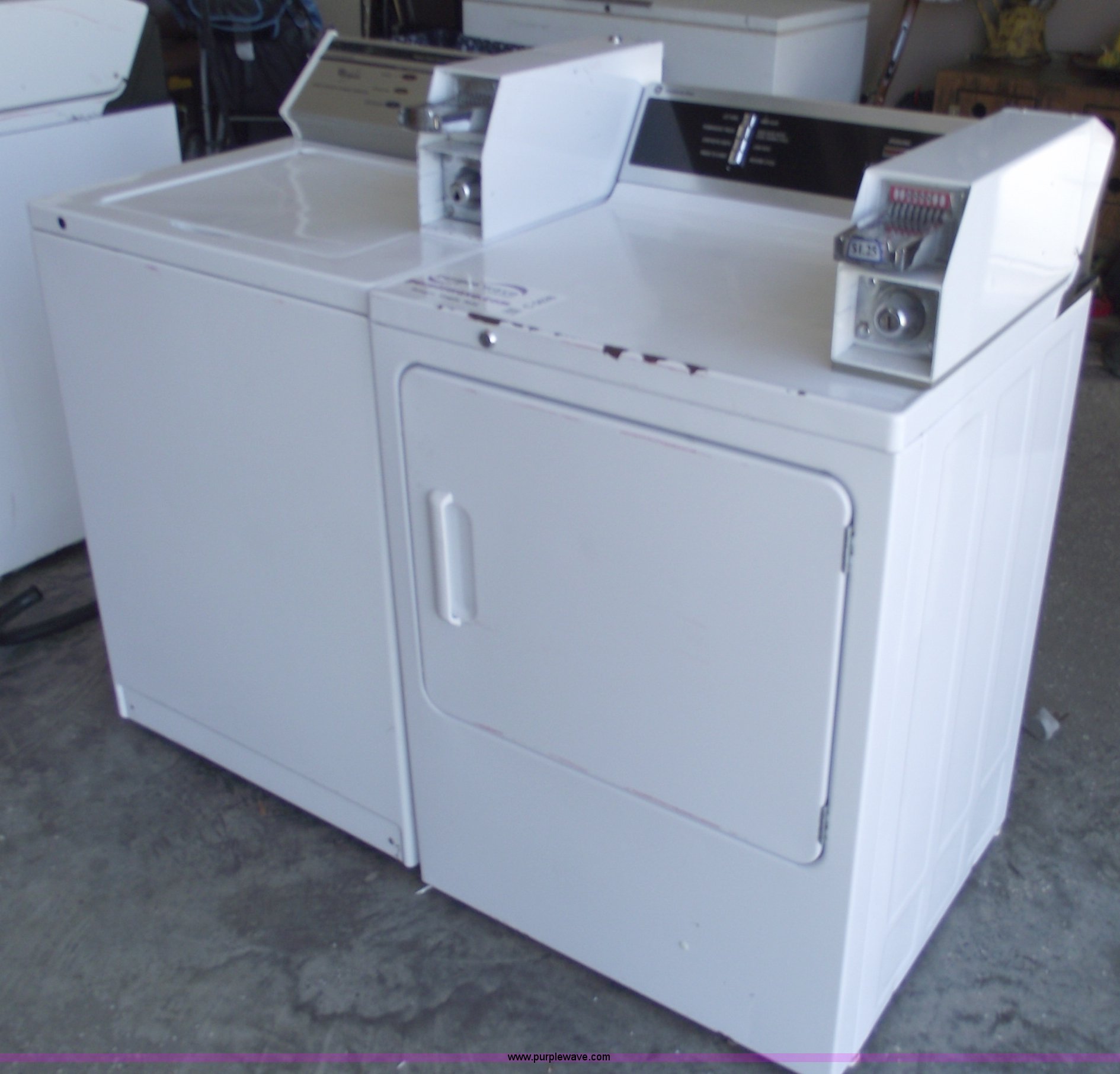 Commercial coin operated washer and dryer in Tina, MO Item C5626 sold