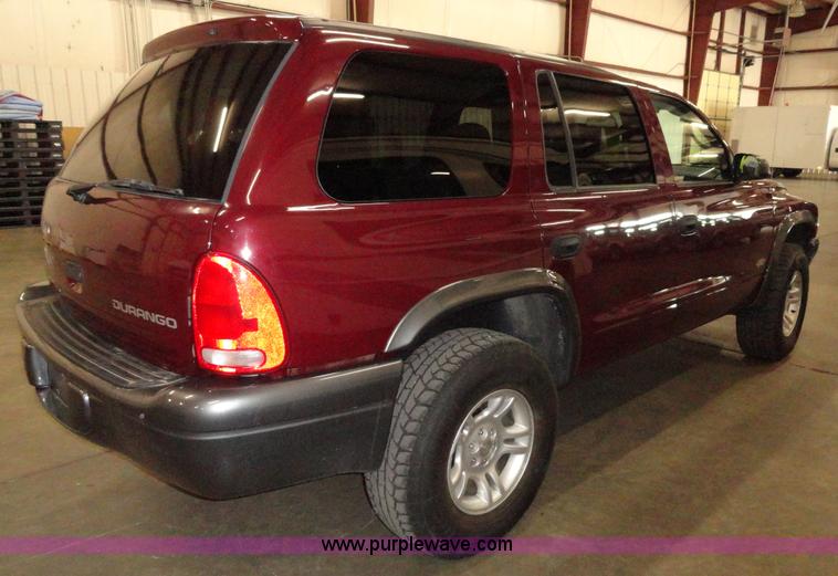 image for item A3199 2002 Dodge Durango SXT SUV
