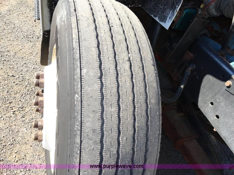 image for item A2413 1995 International 4900 tandem axle dump truck with plow and spreader