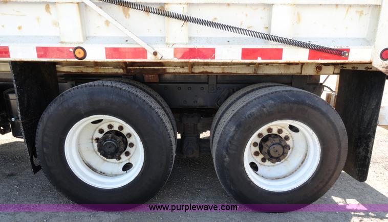 image for item A2413 1995 International 4900 tandem axle dump truck with plow and spreader