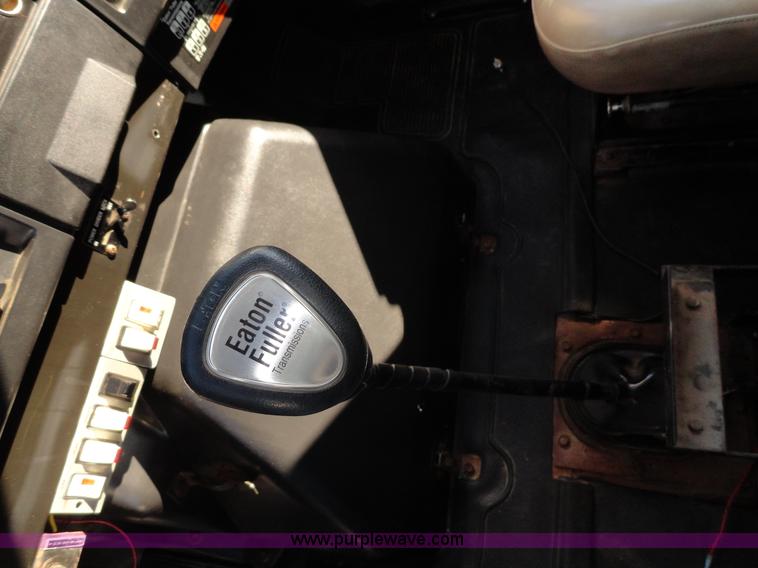 image for item A2417 1992 International 4900 tandem axle dump truck with plow and spreader