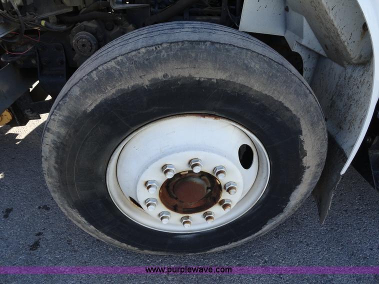 image for item A2417 1992 International 4900 tandem axle dump truck with plow and spreader