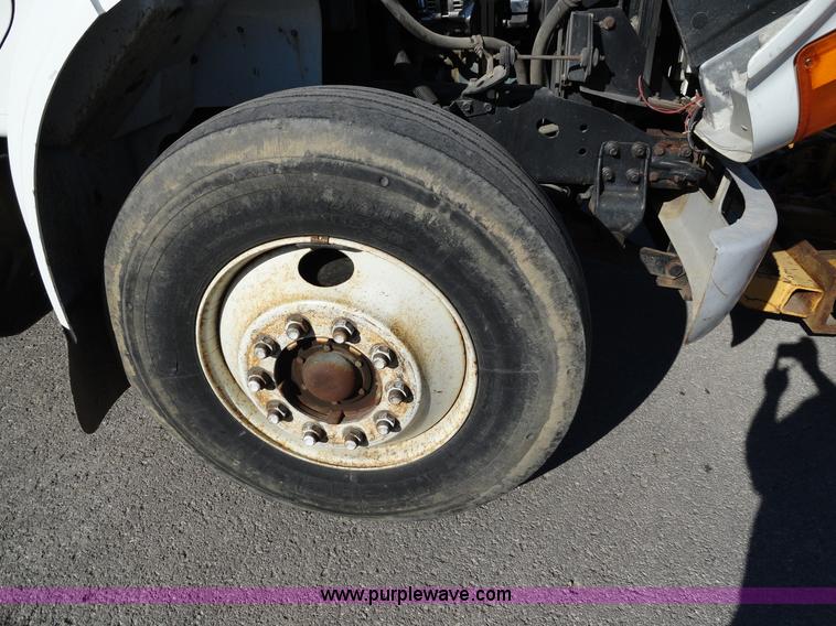 image for item A2417 1992 International 4900 tandem axle dump truck with plow and spreader