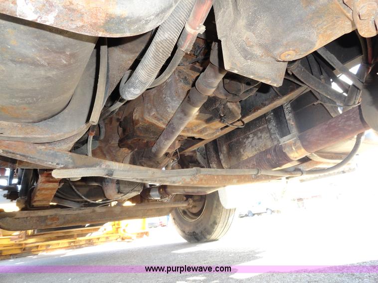 image for item A2417 1992 International 4900 tandem axle dump truck with plow and spreader