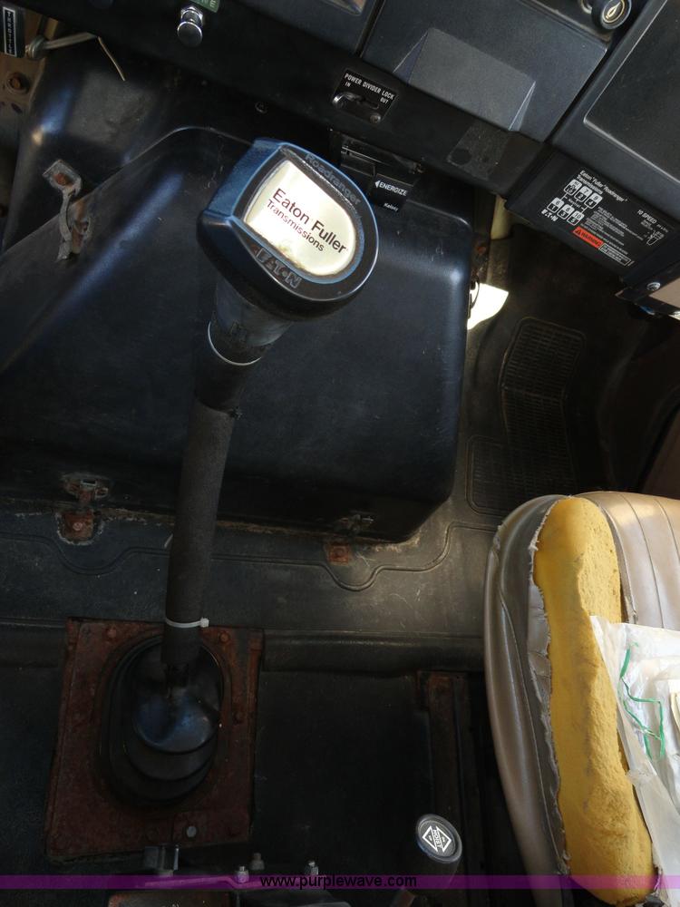 image for item A2421 1992 International 4900 tandem axle dump truck with plow and spreader